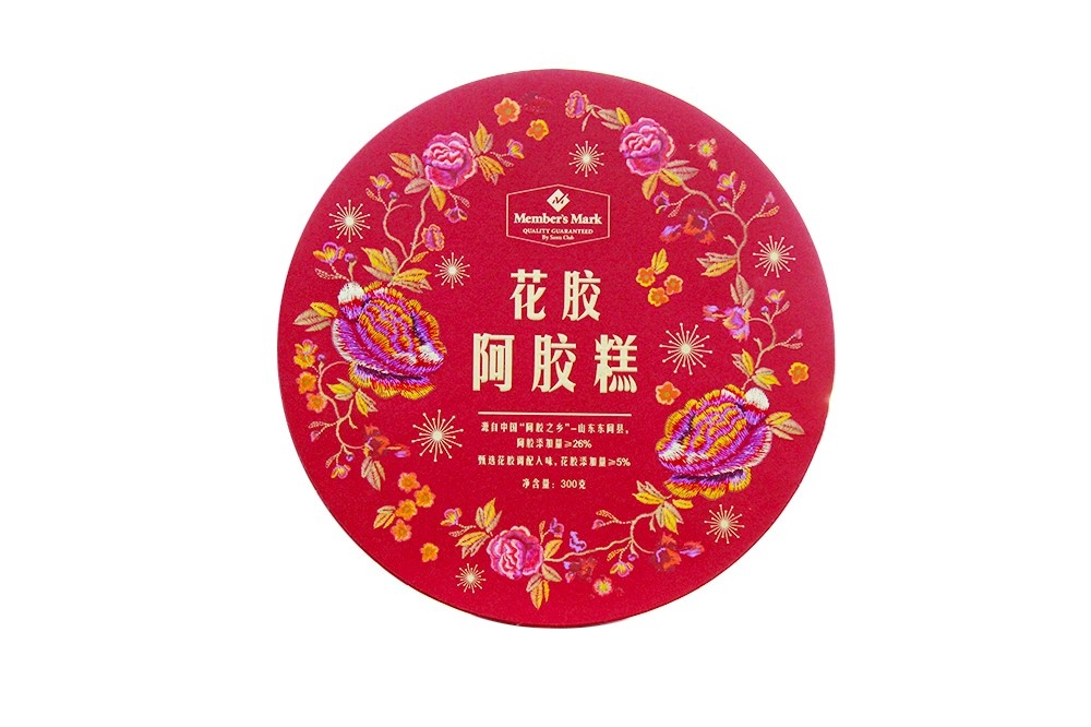 山姆花胶阿胶糕300g/盒