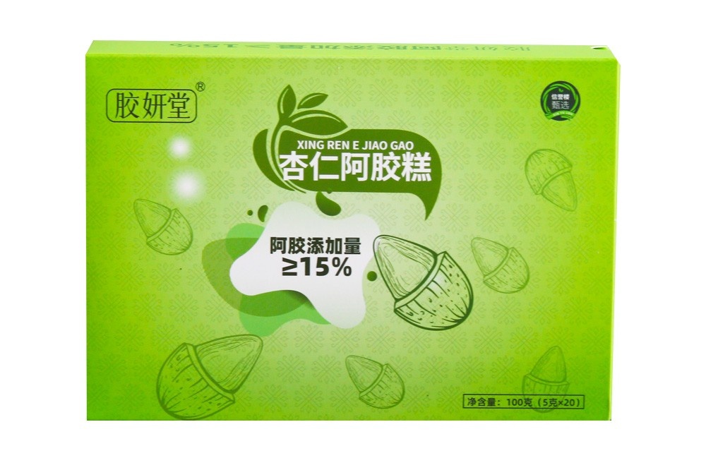 信誉楼杏仁阿胶糕100g/盒